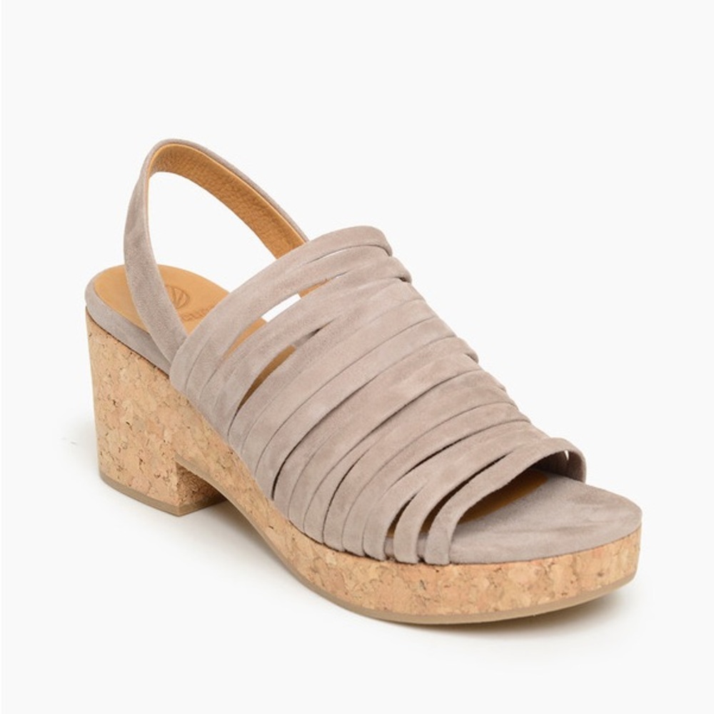 COCLICO - Anthroplogie suede Mosh Wedge - 38.5 / US 8 - 8.5